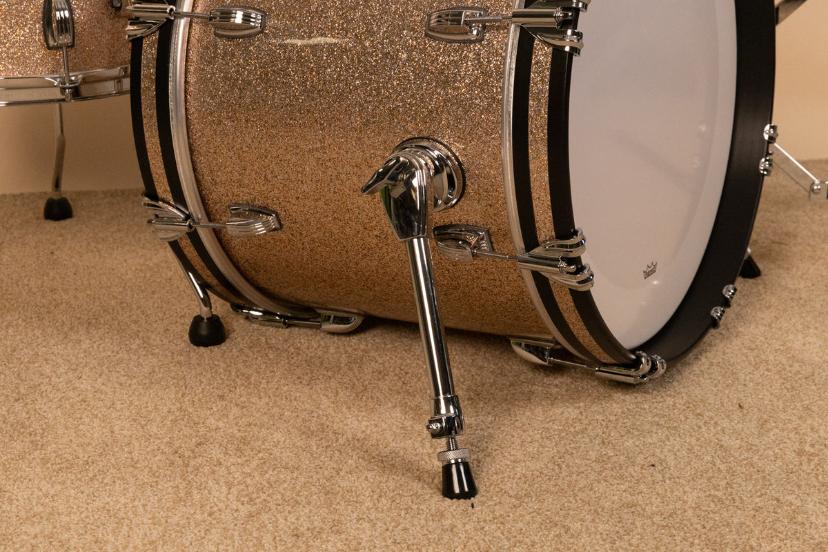 Ludwig Classic Maple Jazzette Champagne Sparkle Drum Set