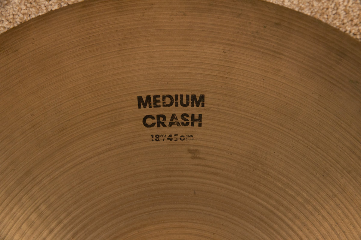 Zildjian 18" CO Stamp Medium Crash Cymbal 1664g