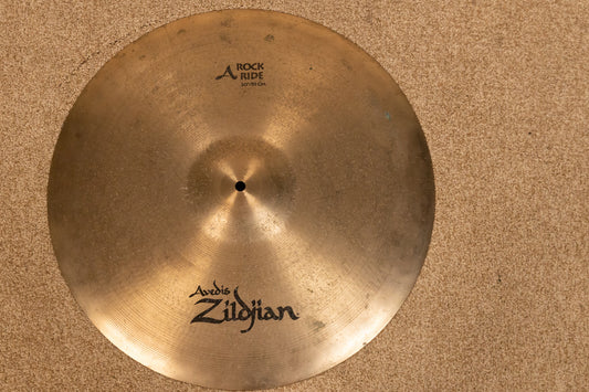 2002 Zildjian 20" A Rock Ride Cymbal 3006g