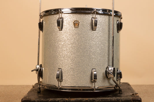 1993 Ludwig 16x18 Silver Sparkle Floor Tom
