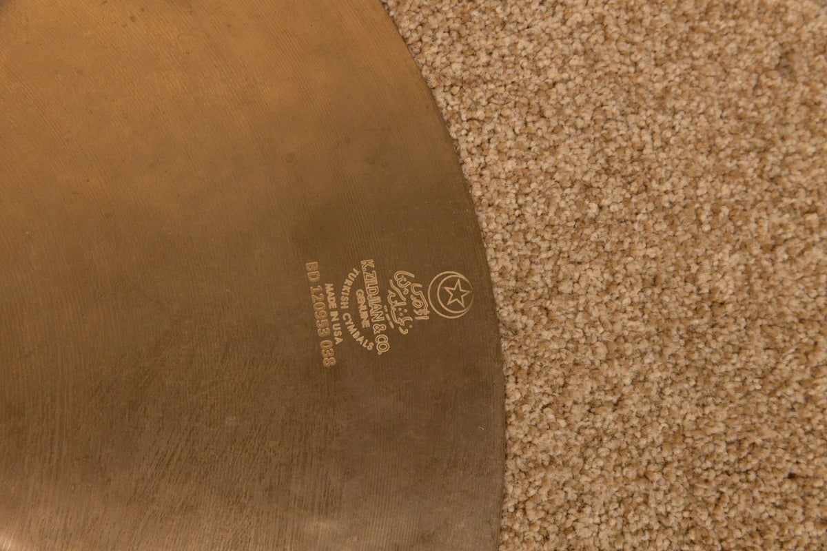 Zildjian K 20" Paper Thin Crash Cymbal 1460g