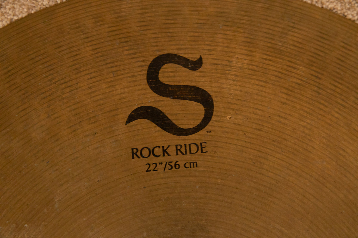2016 Zildjian 22" S Rock Ride Cymbal 3711g
