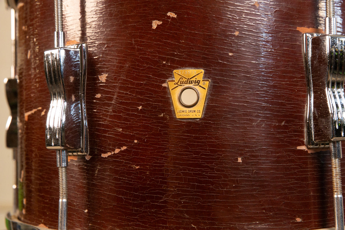 1968 Ludwig 8x12 Mahogany Thermogloss Tom