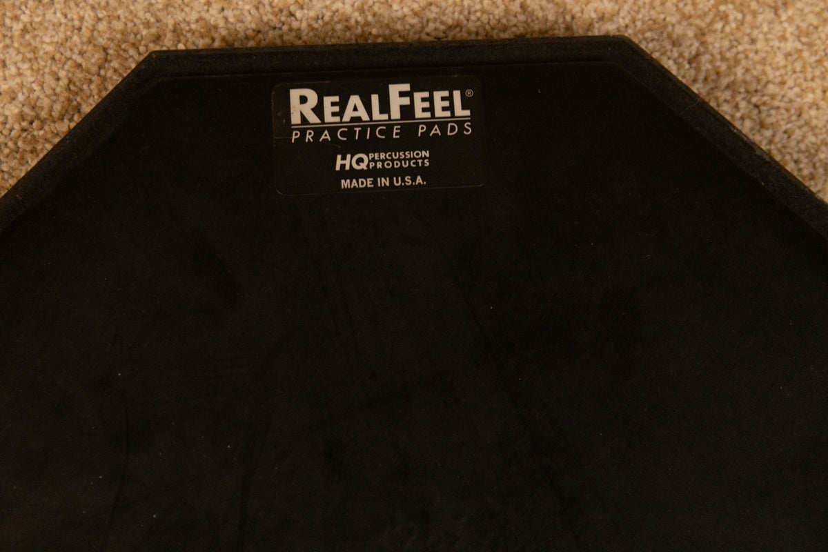 HQ Percussion 12" RealFeel Double Sided Practice Pad