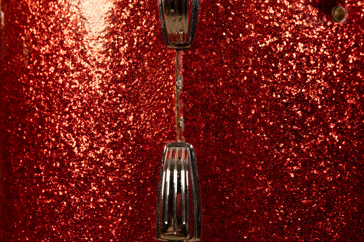 1962 Ludwig 8x12 Red Sparkle Tom