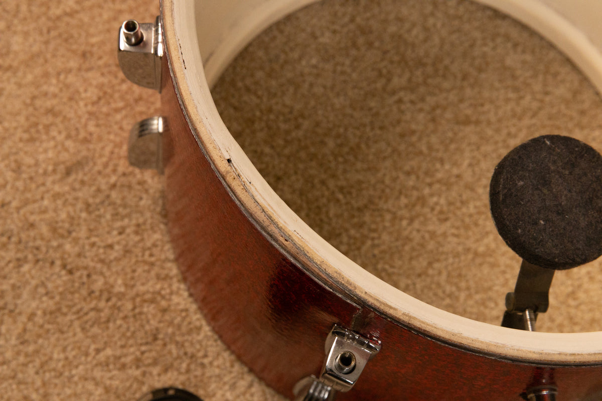 1962 Ludwig 8x12 Red Sparkle Tom