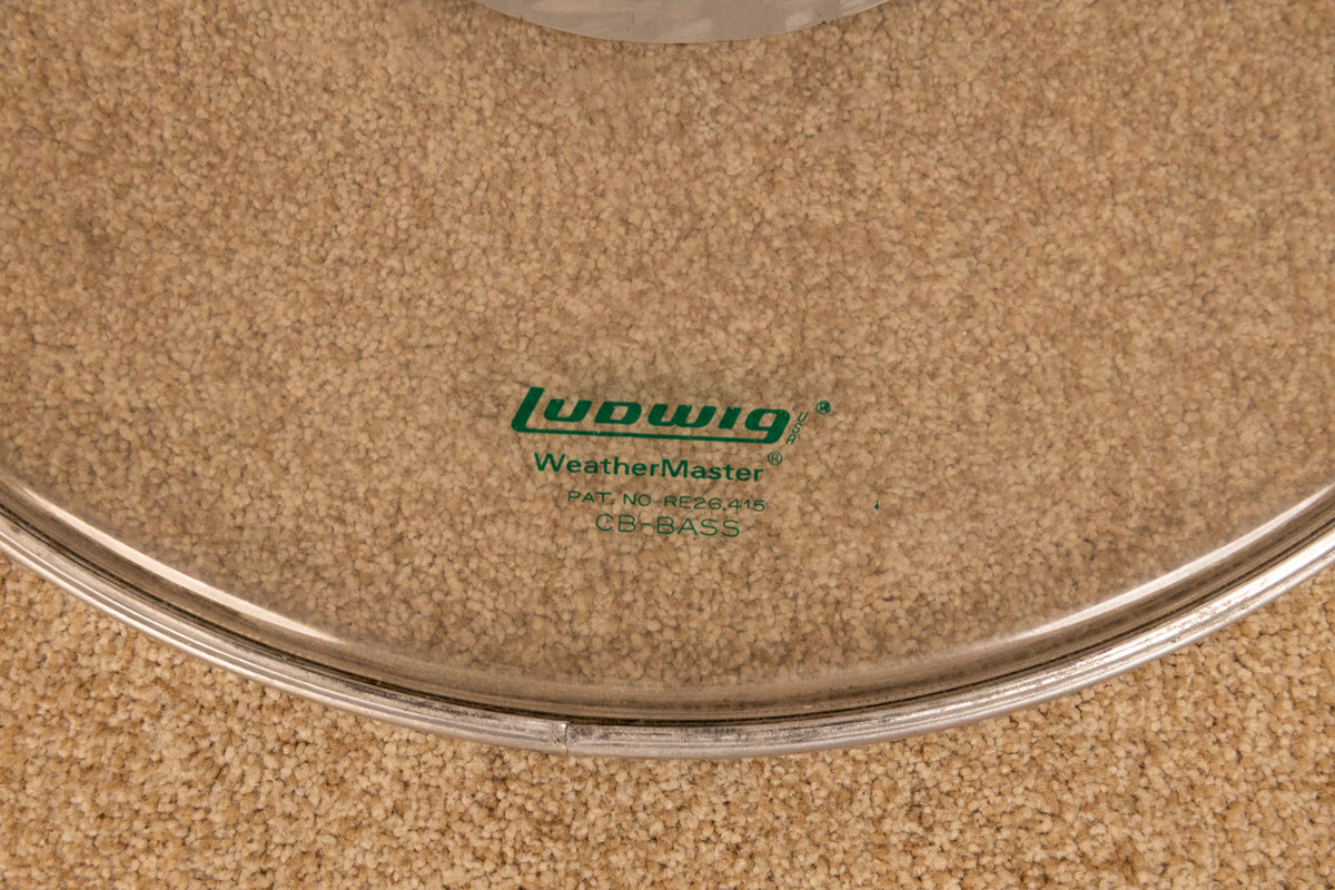 1970s Ludwig 20" Silver Dot Logo Bass Drum Head