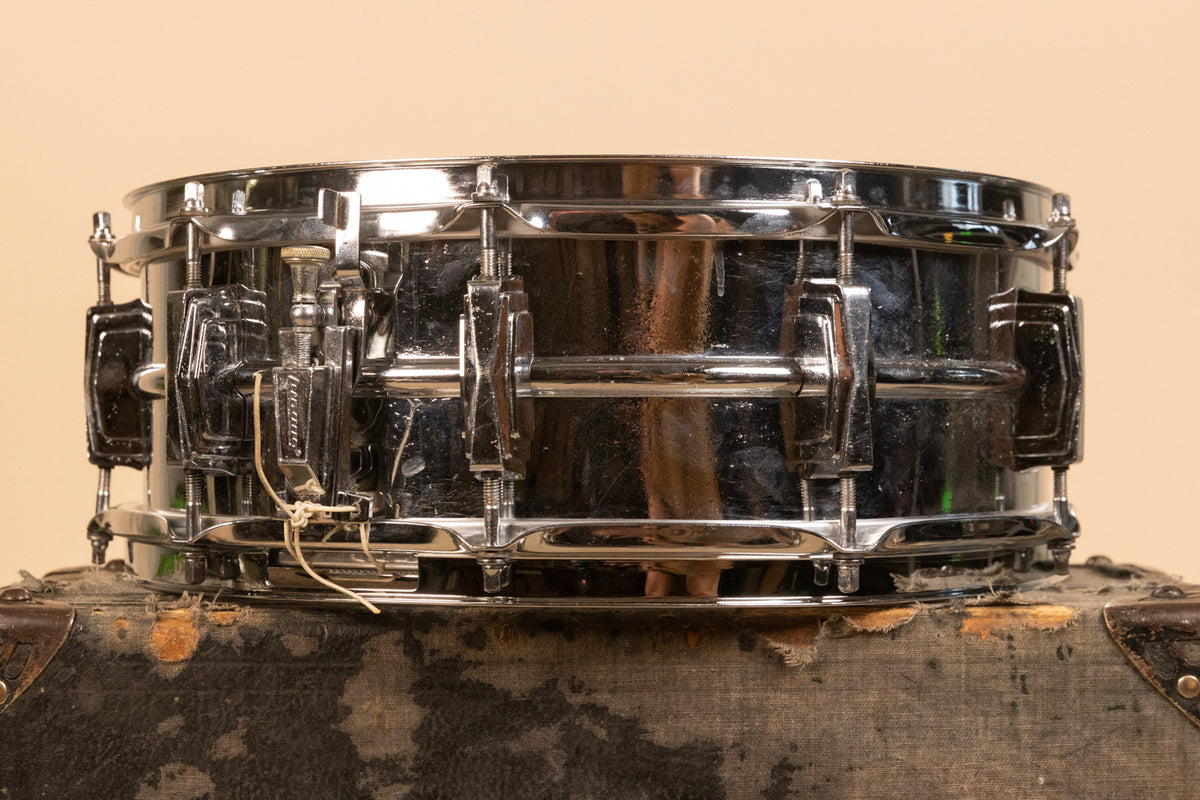 1970s Ludwig 5x14 Supraphonic LM400 Snare Drum