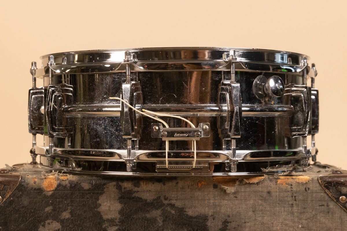 1970s Ludwig 5x14 Supraphonic LM400 Snare Drum