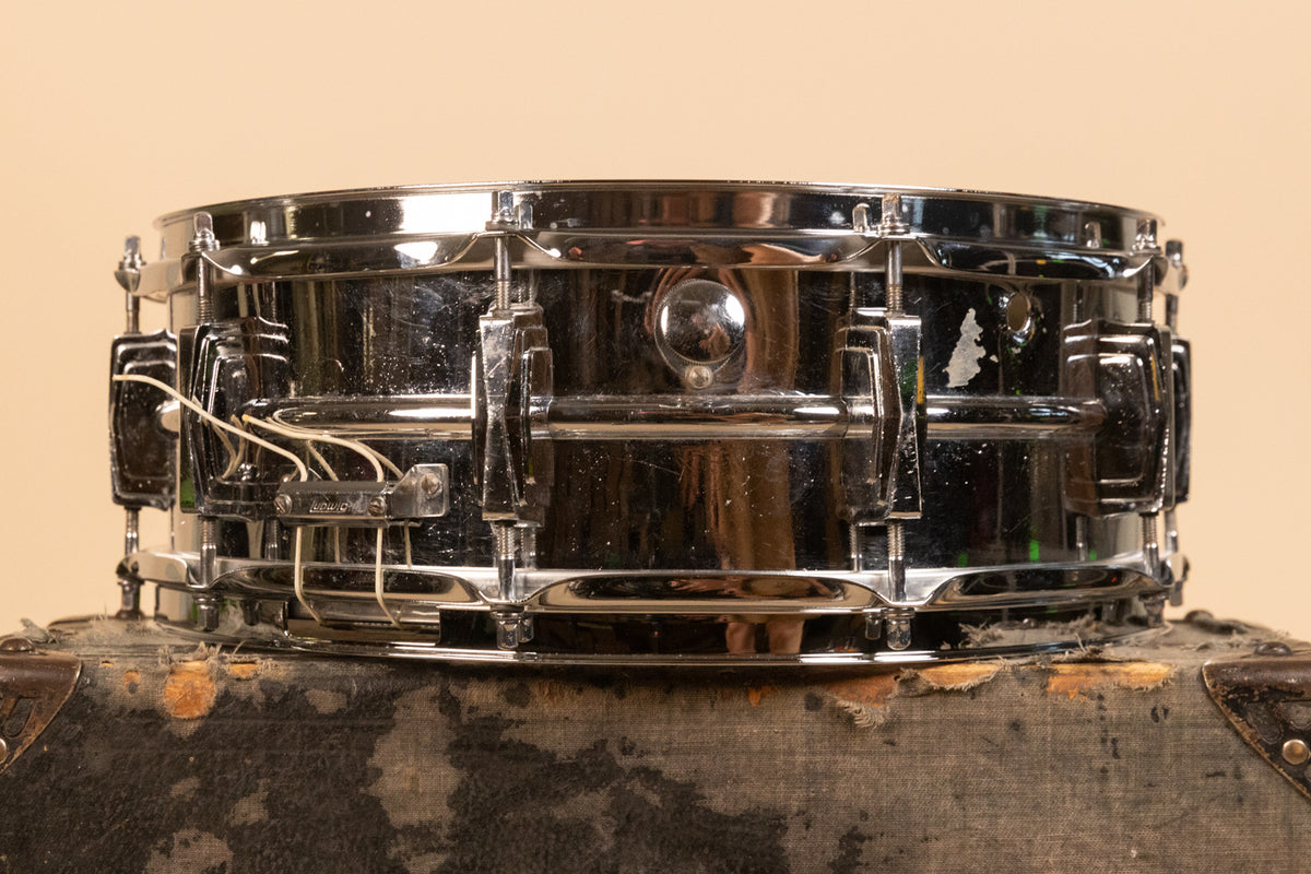 1970s Ludwig 5x14 Supraphonic LM400 Snare Drum