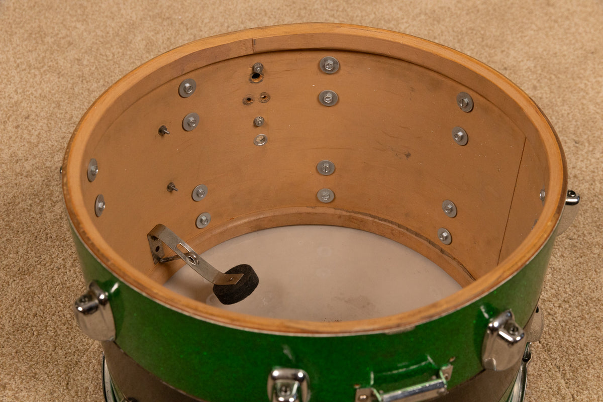 1960s Slingerland 10x15 Haskell W. Harr Tri Band Parade Drum