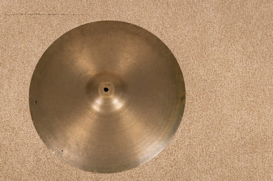 1960s Zildjian 20" A Sizzle Ride Cymbal 2095g