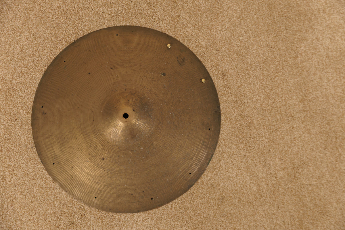 1960s Zildjian 18" Sizzle Crash Cymbal 1297g