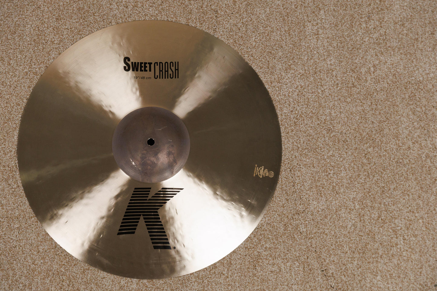 Zildjian K Sweet 19" Crash Cymbal 1424g