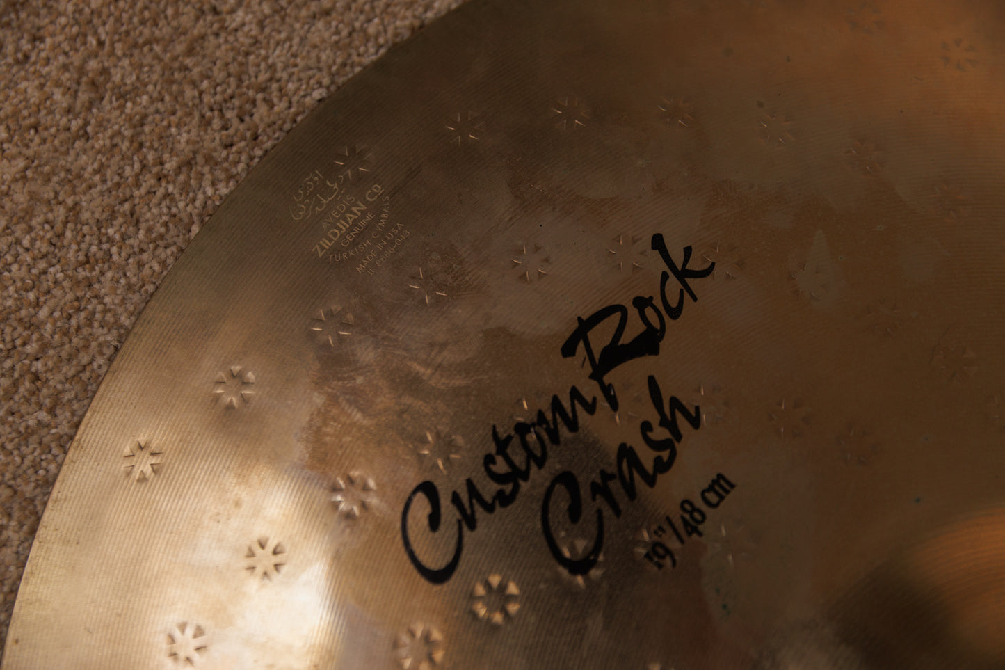 Zildjian 19" Z Custom Series Rock Crash Cymbal 2110g