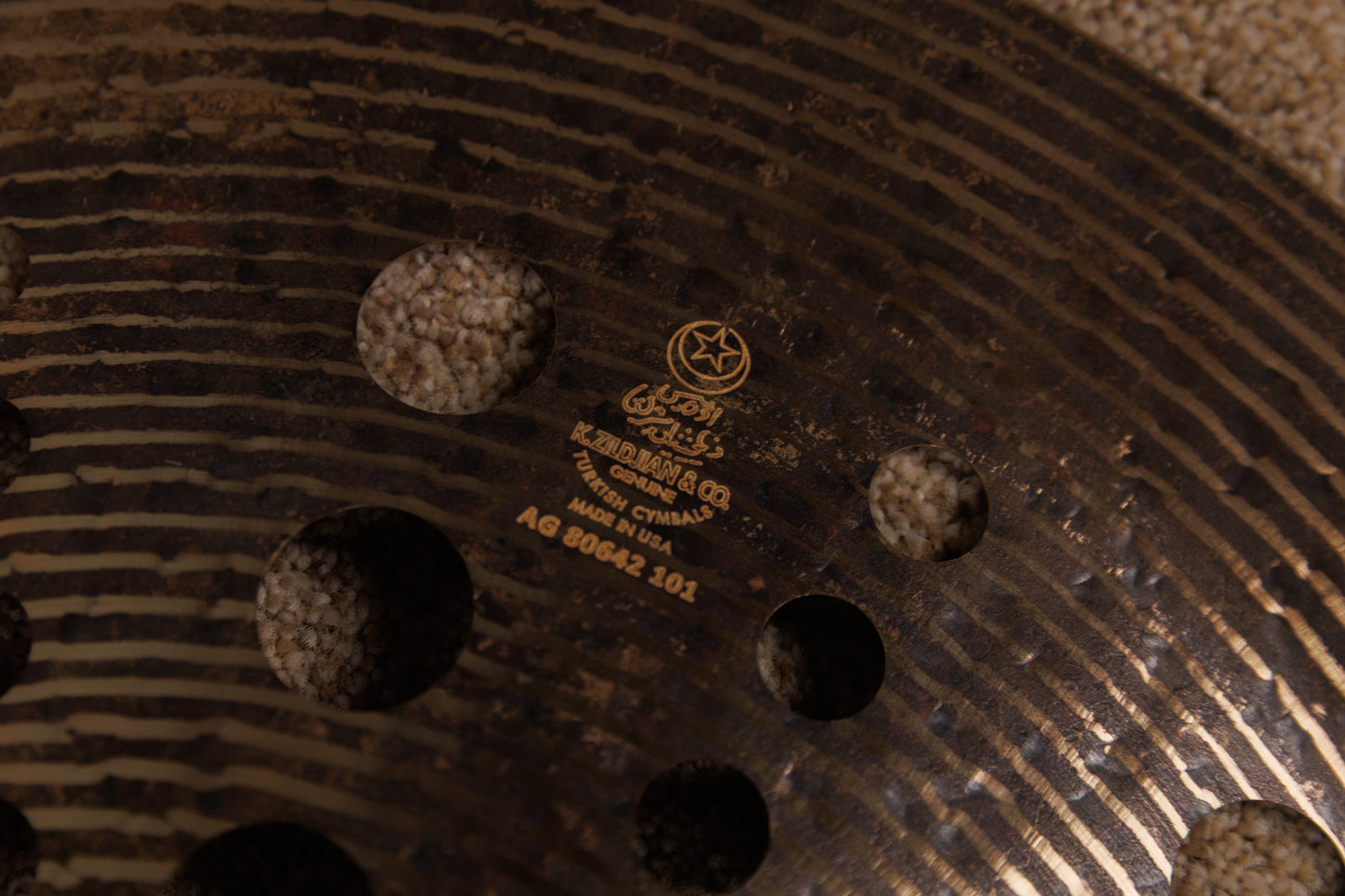 Zildjian 18" K Custom Special Dry Trash China Cymbal 1223g