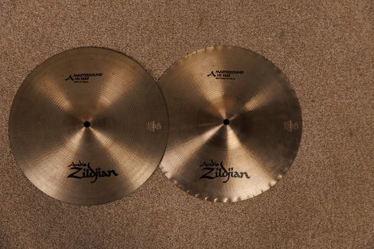Zildjian A 13" Mastersound Hi Hat Cymbals 938g 1053g