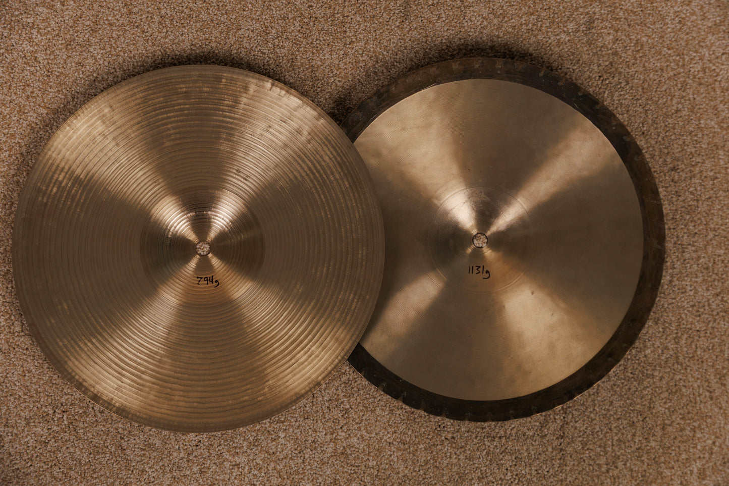 ZIldjian K Series 13" Hi Hat Cymbals 794g 1131g