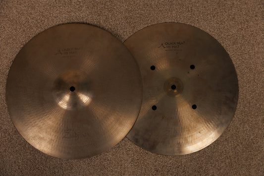 Zildjian A 14" Quick Beat Hi Hat Cymbals 1242g 1453g