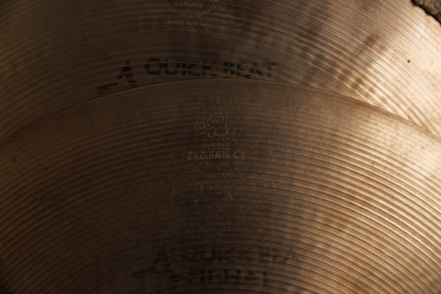 Zildjian A 14" Quick Beat Hi Hat Cymbals 1242g 1453g