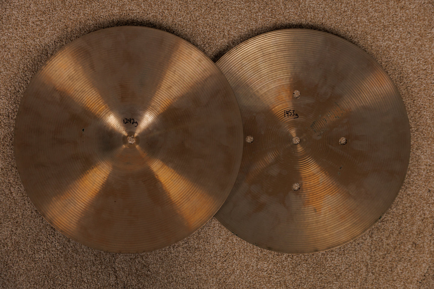 Zildjian A 14" Quick Beat Hi Hat Cymbals 1242g 1453g