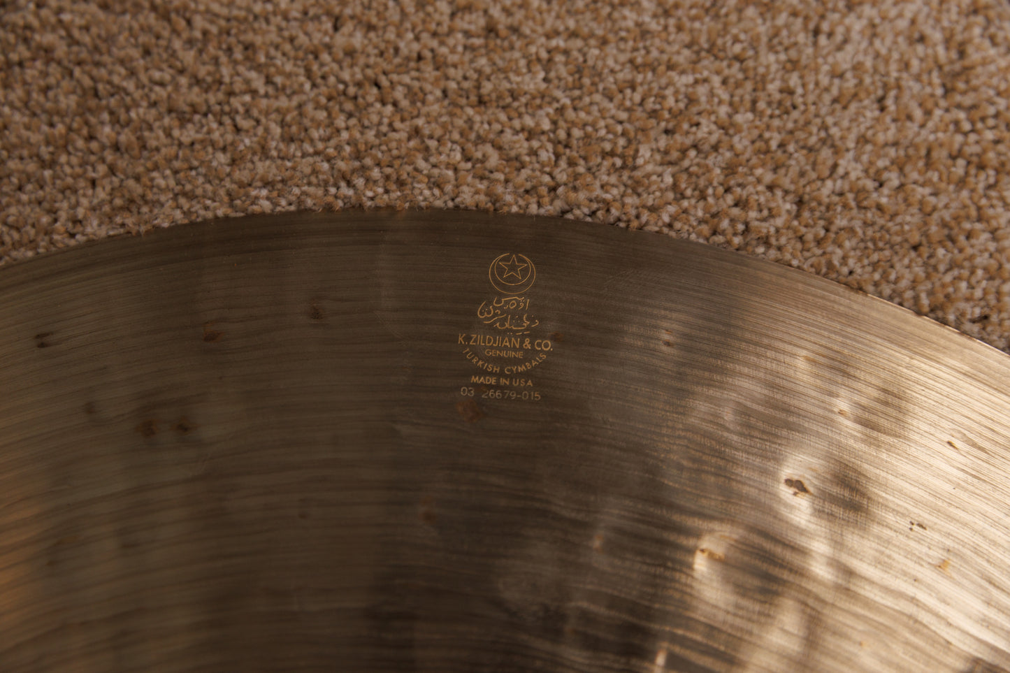 Early 2000s Zildjian 20" K Constantinople Series Medium Thin Low Ride Cymbal 1944g