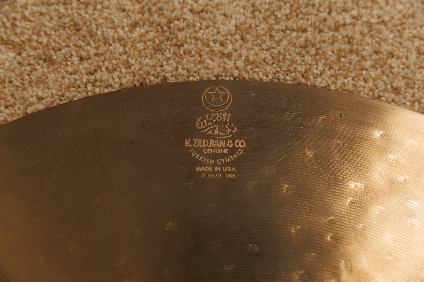2006 Zildjian 20" K Custom 20" Dark Ride Cymbal 2316g