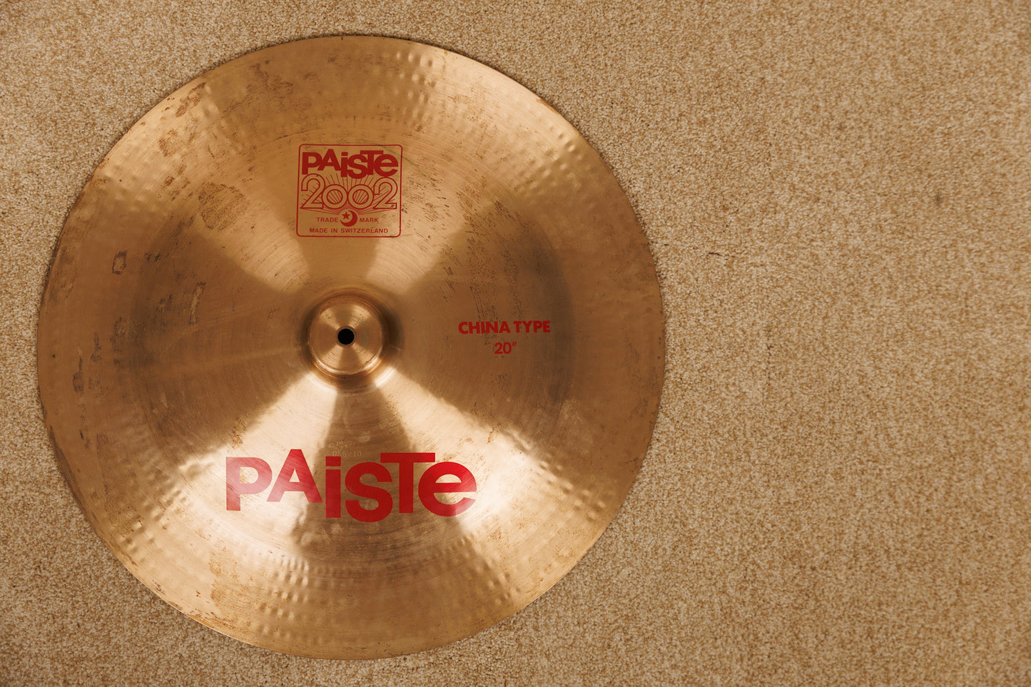 Paiste 2002 Series 20" China Type Cymbal 1862g