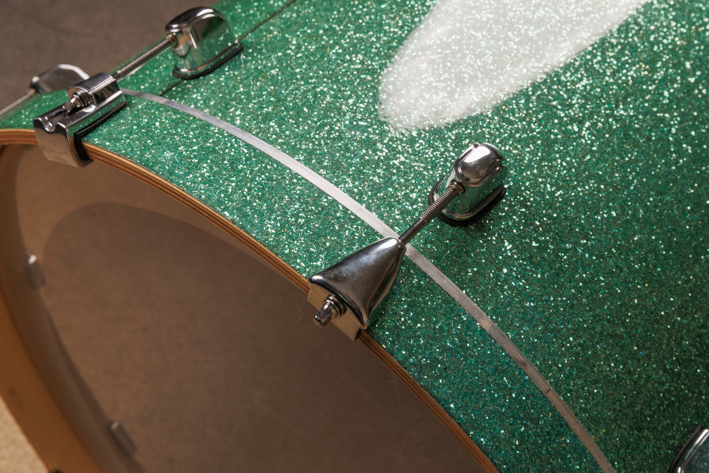 2000s Tama Starclassic Performer B/B Shattered Turquoise Drum Set