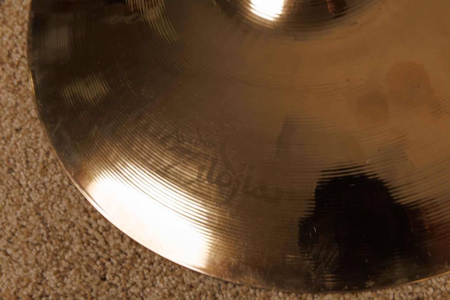 Zildjian 13" A Custom Top Z Custom Bottom Hi Hat Cymbals 884g 1436g