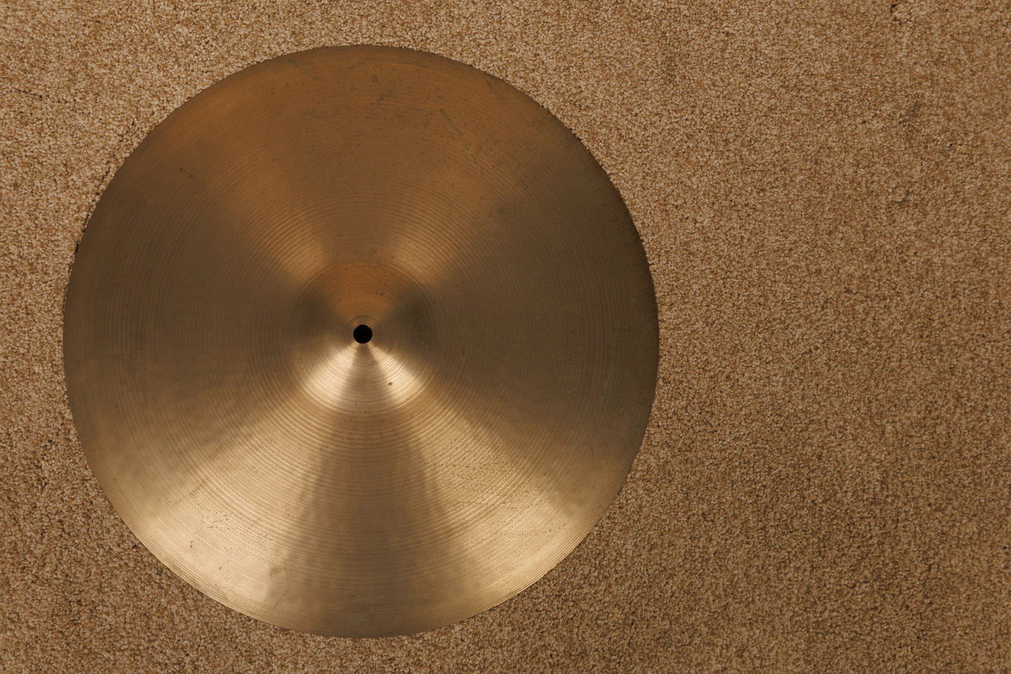 1970s Zildjian 16" Thin Stamp Crash Cymbal 1095g