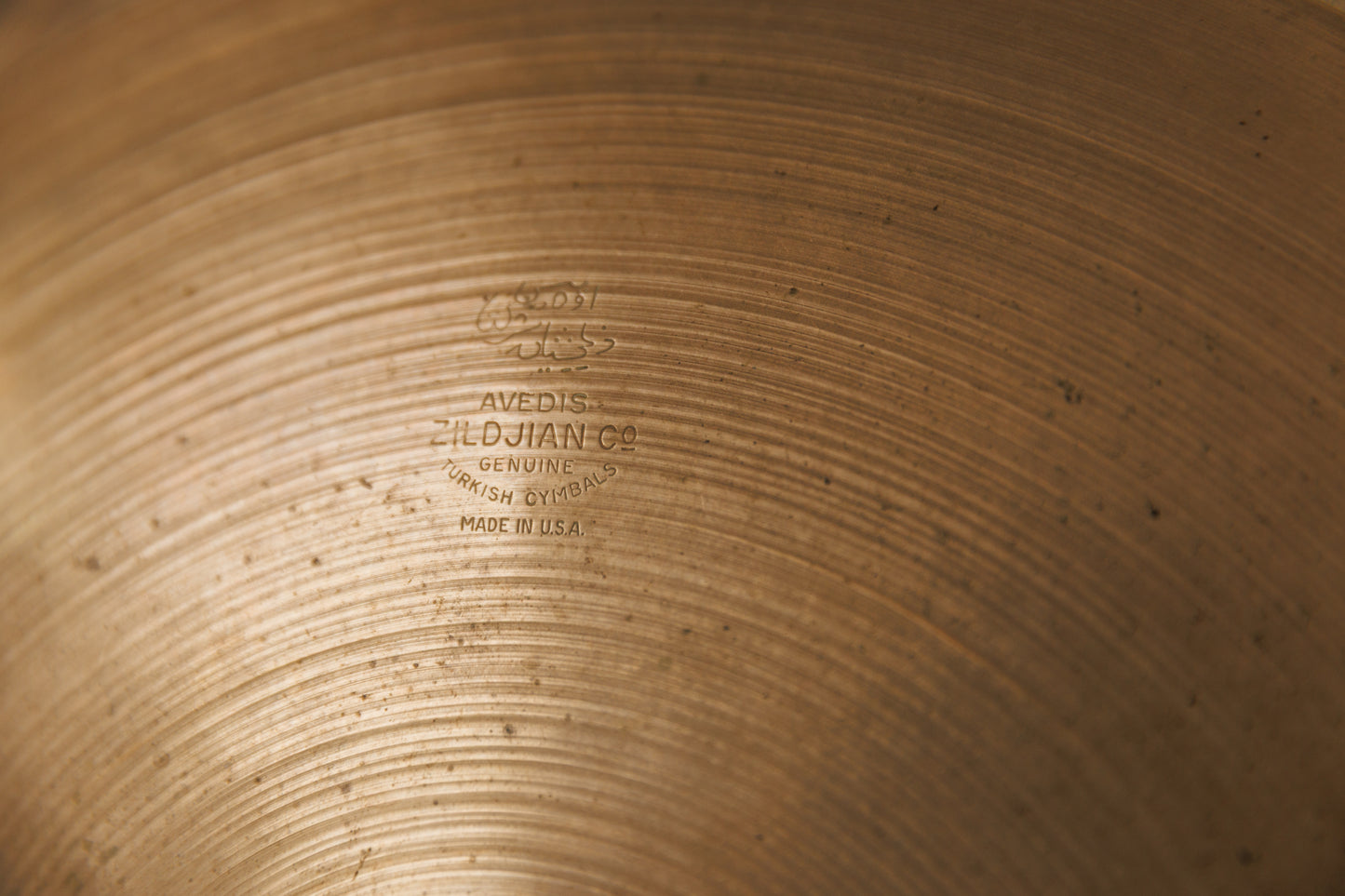 1960s Zildjian 14" Hi Hat Cymbals 863g 924g