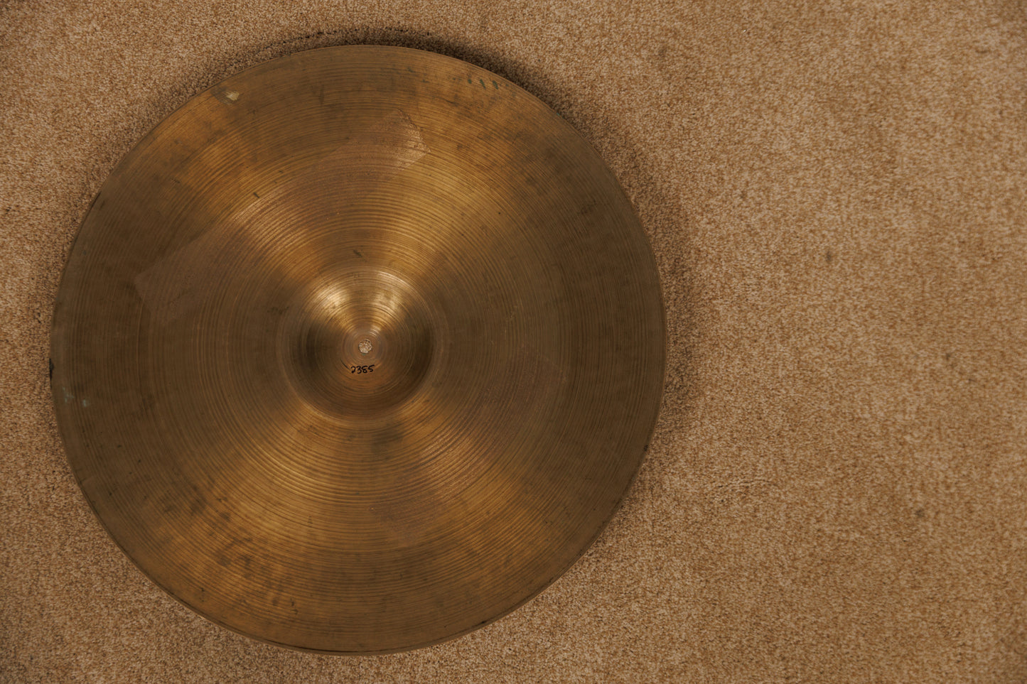 1950s Zildjian A 22" Small Stamp Ride Cymbal 2385g