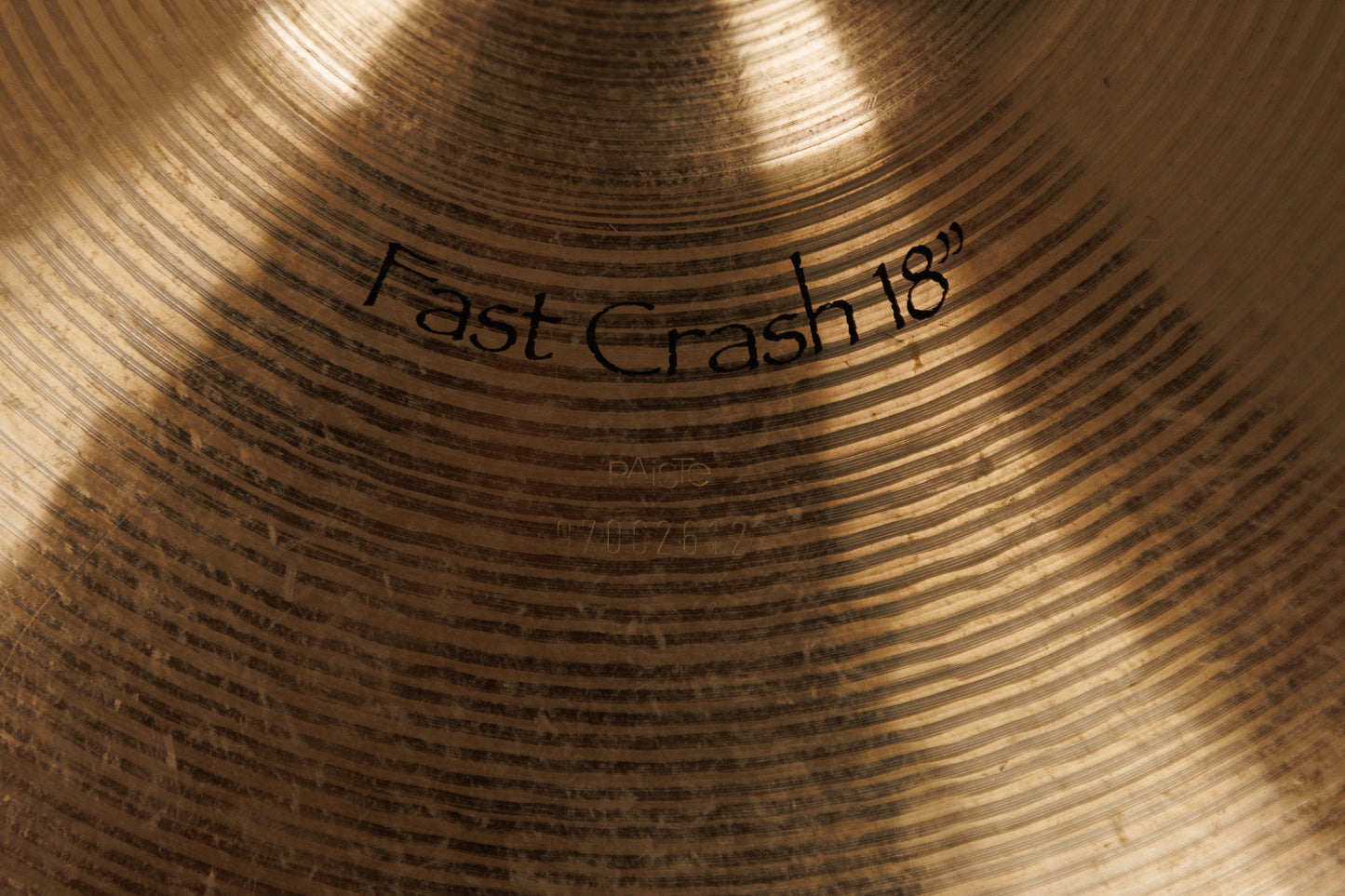 Paiste 18" Signature Fast Crash Cymbal 1252g