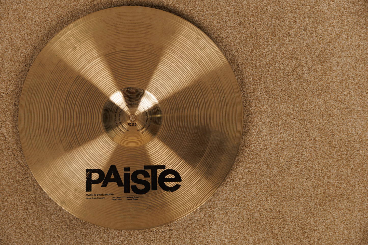 Paiste 18" Signature Fast Crash Cymbal 1252g