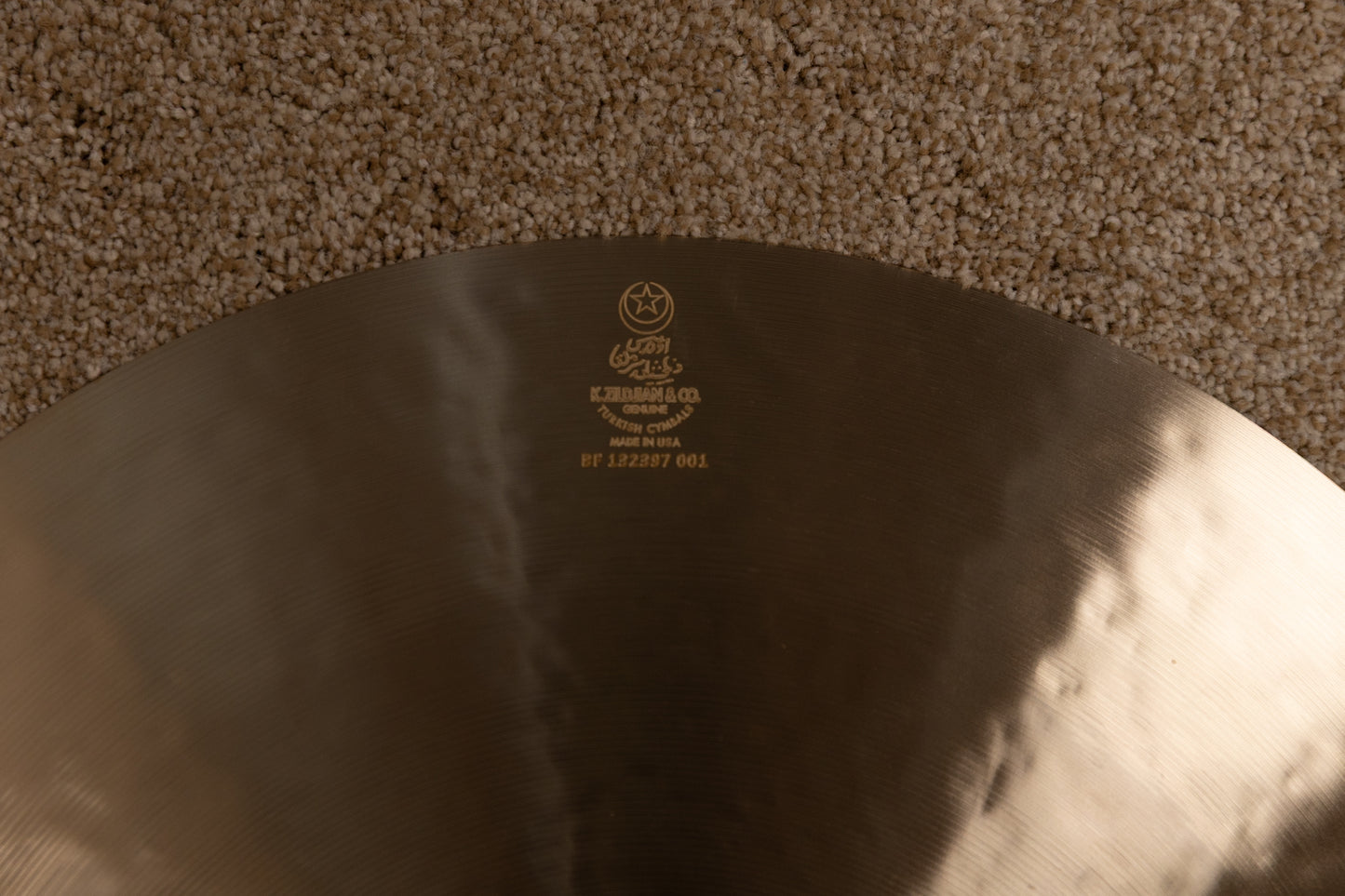 Zildjian K 17" Dark Thin Crash Cymbal 1141g