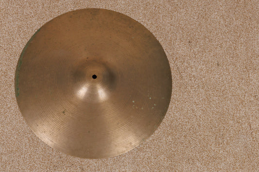1960s Avedis Zildjian 18" "No-Stamp" Crash Cymbal 1339g