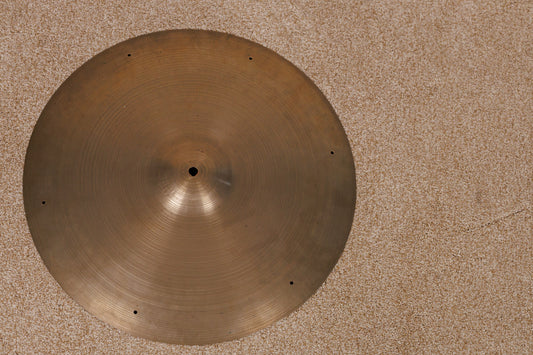 1950s Avedis Zildjian 19" Small Stamp Ride Cymbal 1852g