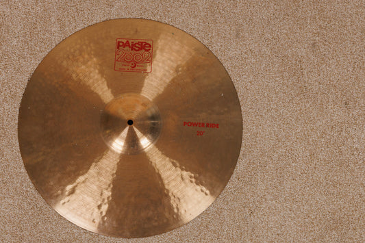 Paiste 20" 2002 Power Ride Cymbal 2824g