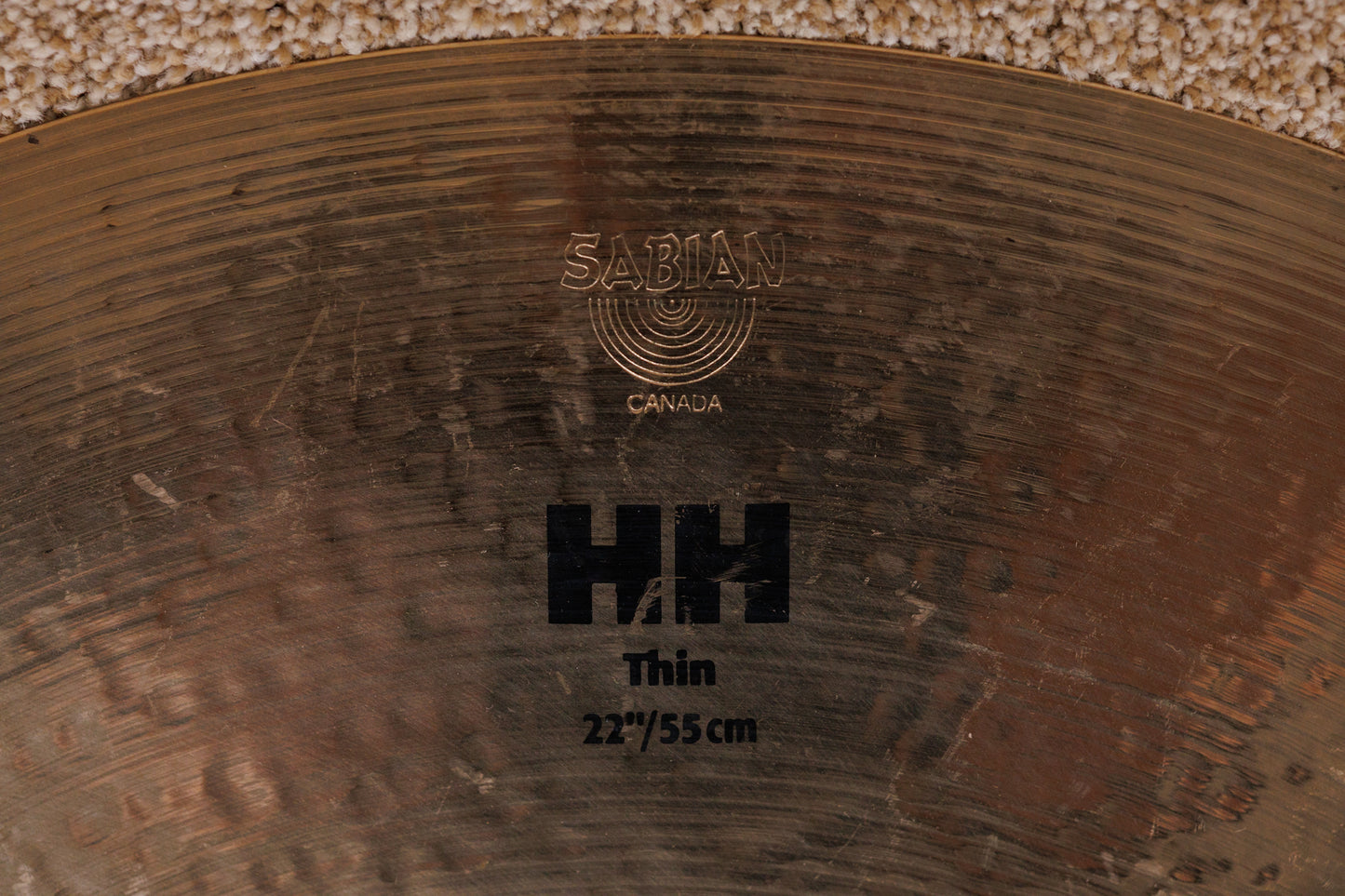 Sabian HH  22" Thin Crash Ride Cymbal 2334g