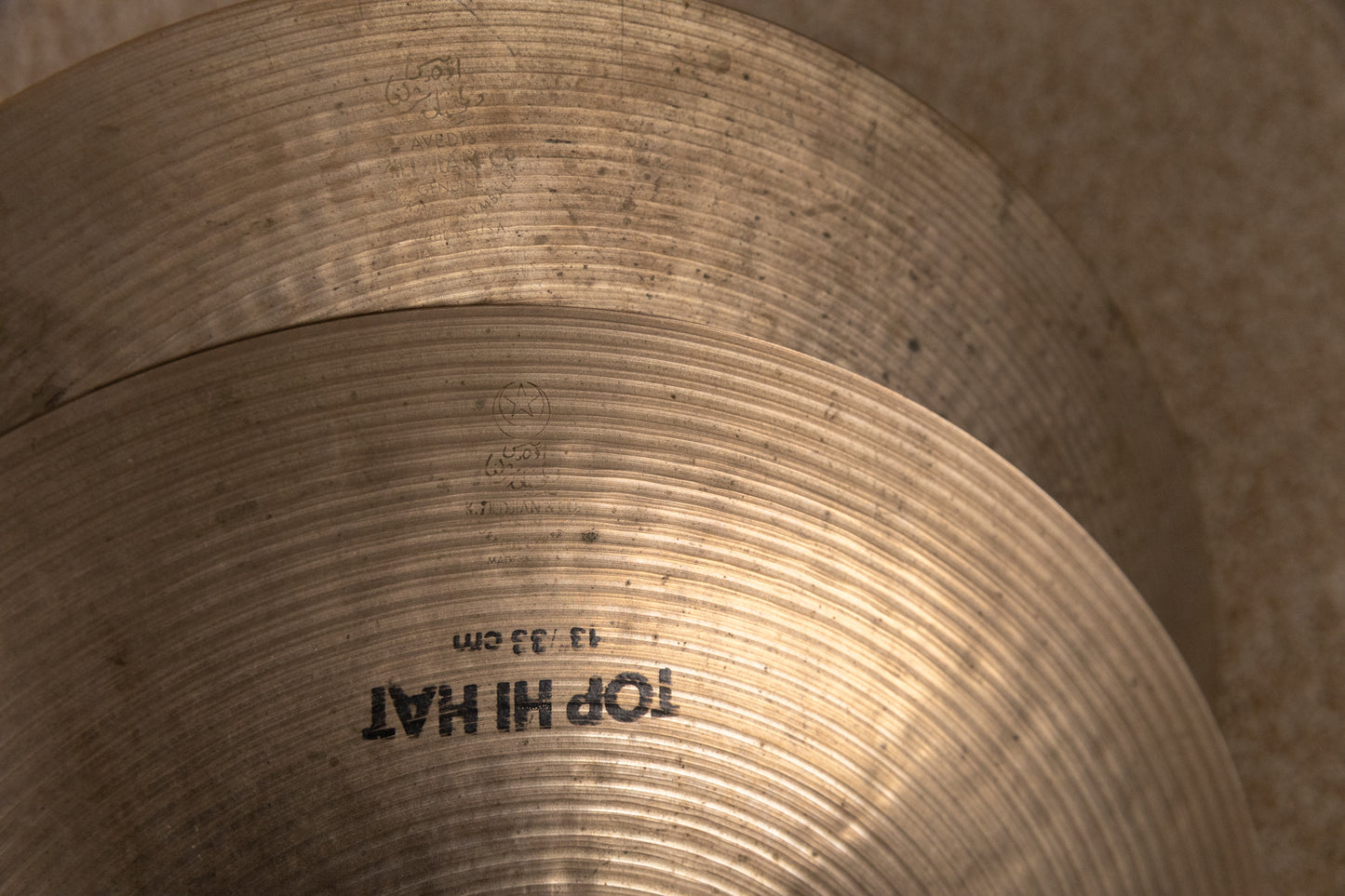 Zildjian 13" K / A Hi Hat Pair 893g 1021g