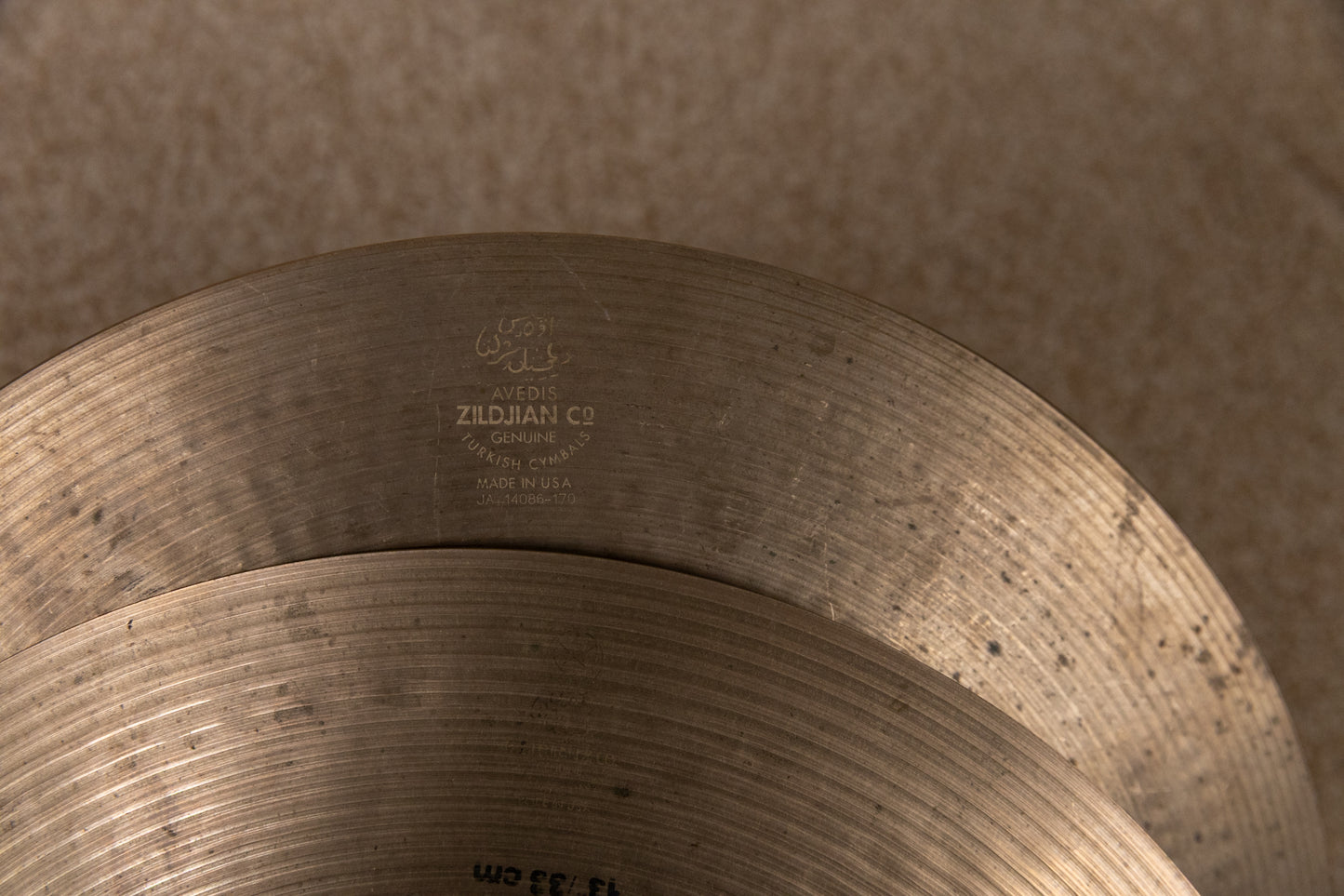 Zildjian 13" K / A Hi Hat Pair 893g 1021g