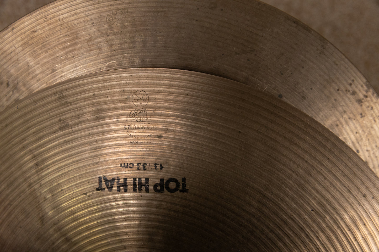 Zildjian 13" K / A Hi Hat Pair 893g 1021g