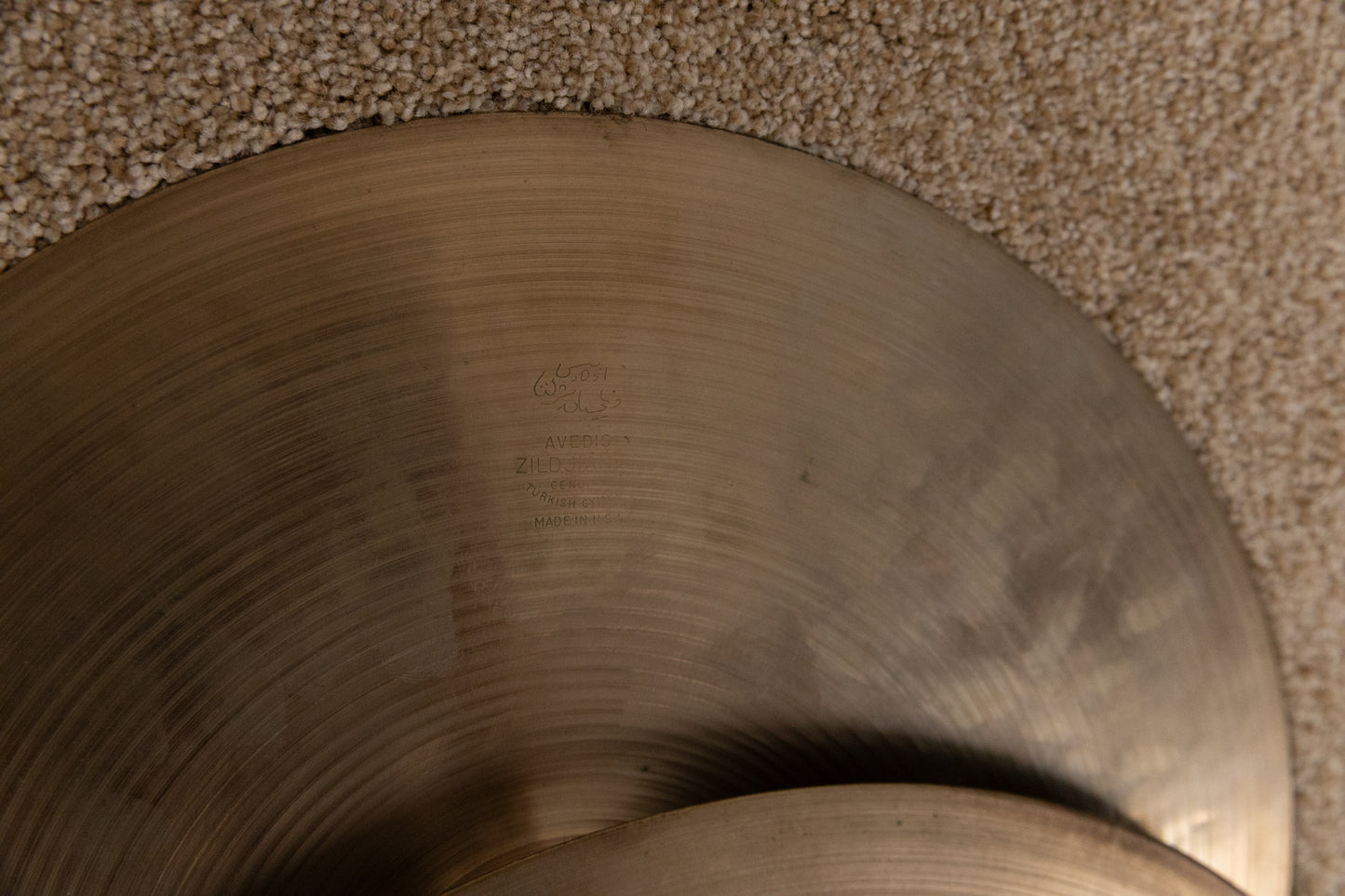 Vintage Zildjian 14" New Beat Hi Hat Cymbals 862g 1122g