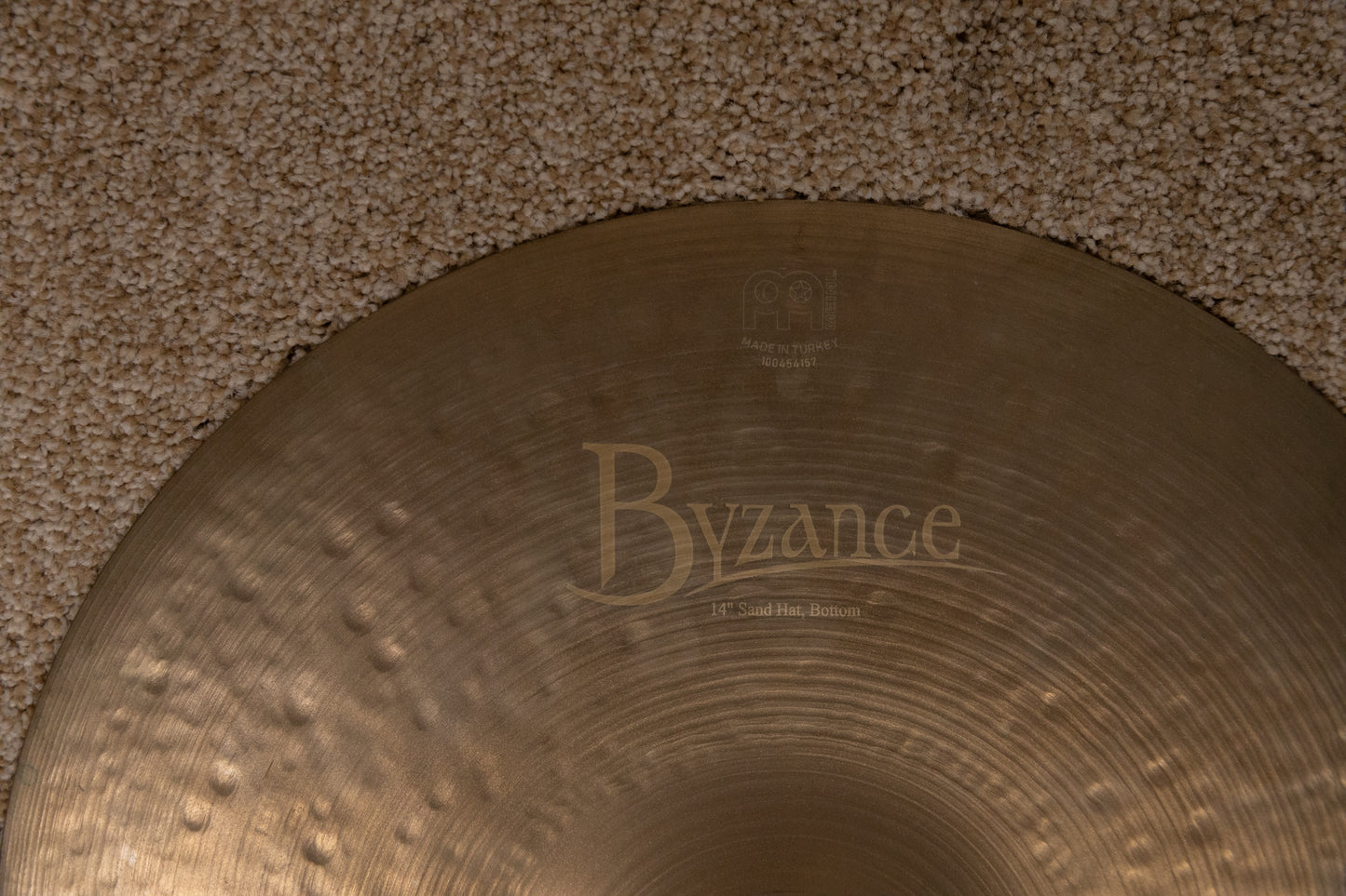 Meinl 14" Byzance Sand Hi Hat Cymbals 859g 1503g
