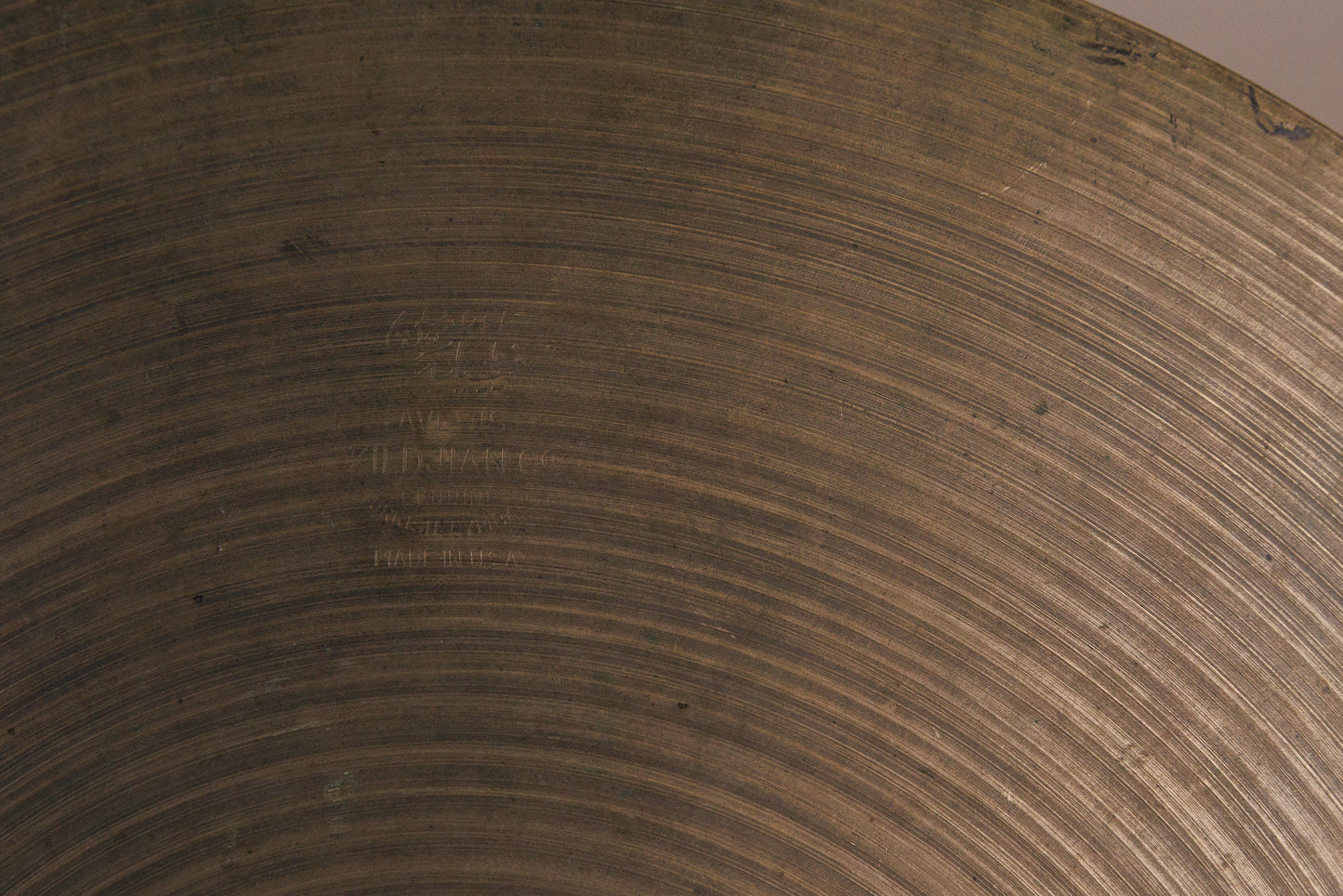 1960s Zildjian A 14" Thin Hi Hat Cymbals 696g 849g
