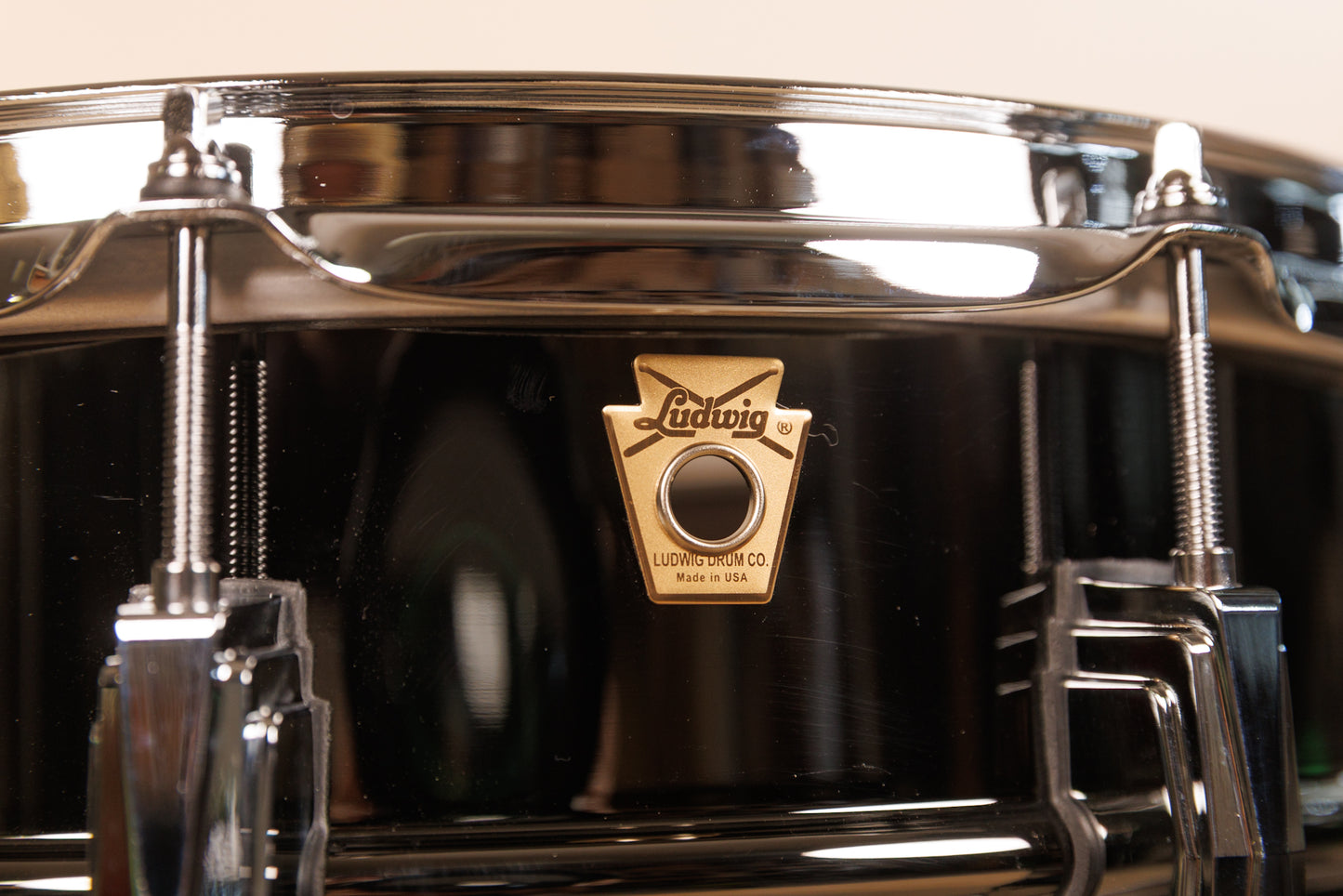 Ludwig 6.5x14 B-Stock Black Beauty Snare Drum
