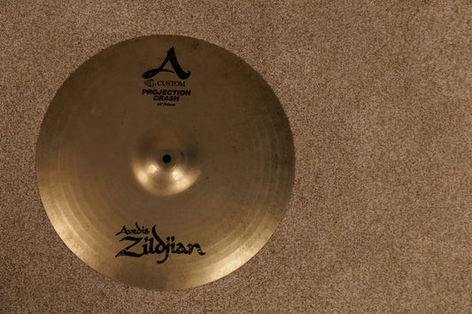 1999 Zildjian A Custom 16" Projection Crash Cymbal 1222g
