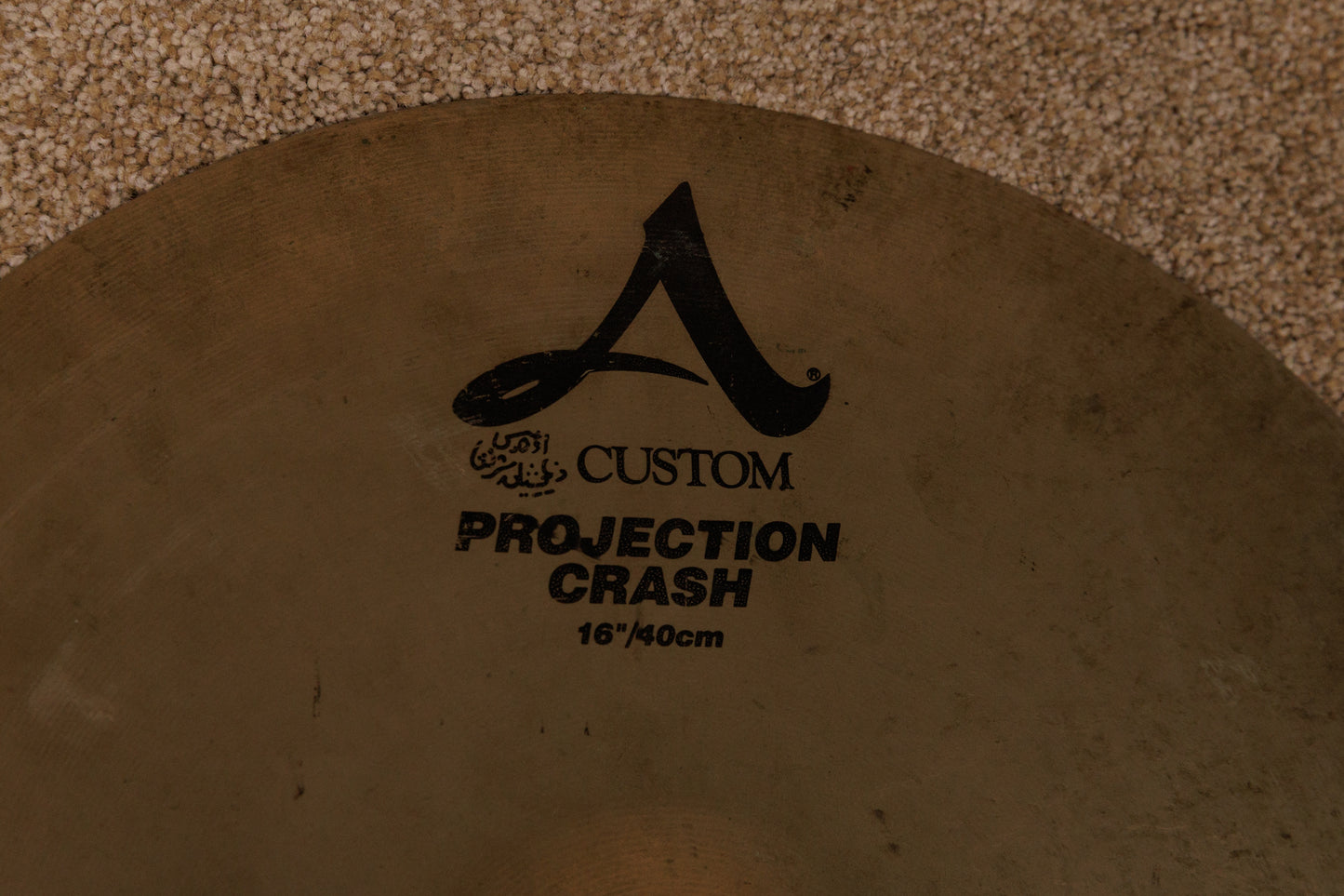 1999 Zildjian A Custom 16" Projection Crash Cymbal 1222g