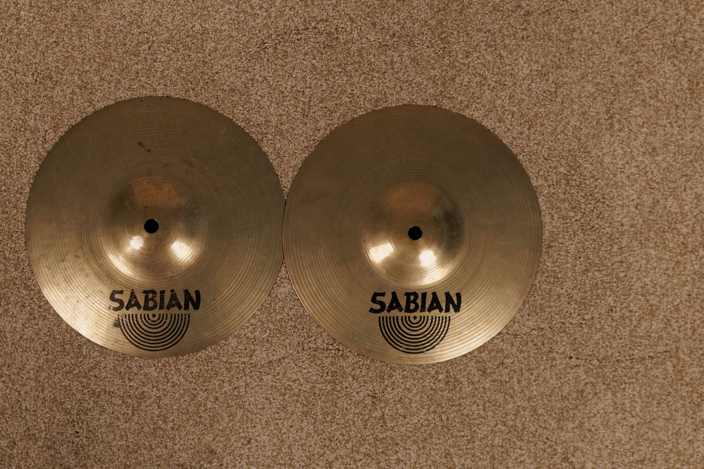 Sabian AA 10" Mini Hats Hi Hat Cymbals 535g 552g